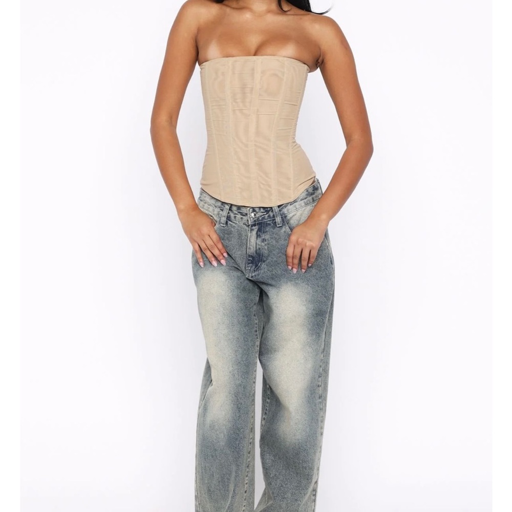 White Fox Tell Me a Secret Strapless Bustier